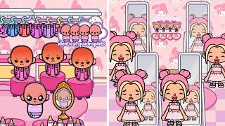 Identical Quadruplet, Different Personality | Toca Life Story | Toca Life World