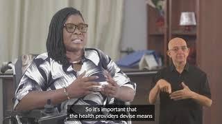 Persons with disabilities share their experiences of accessing health information