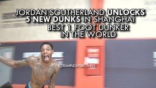 Jordan Southerland unlocks 5 NEW DUNKS!! Best 1 Foot Dunker in the WORLD!