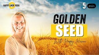 Golden Seed Yoga Sequence | 5-Minute Flow for Energy Boost & Balance