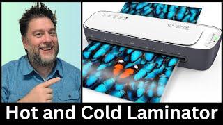 QFUN laminator for teachers. HOT and COLD Laminator