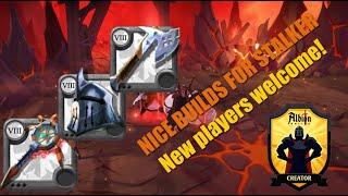 NICE BUILDS FOR NEW PLAYERS IN CD-STALKER - Episode Nº#1 - WAR AXE OP - Albion Online!