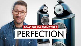 STRAIGHT to the HEART Bowers & Wilkins 801 D4 Signature Review