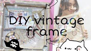 aesthetic ️DIY vintage frame | arki zone