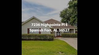7236 Highpointe Pl E Spanish Fort AL 36527 | 3 Bedroom Home For Sale