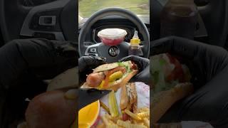 Trying Portillo’s with alot of cheese!  #asmr #food #mukbang