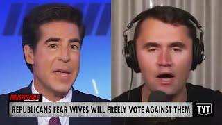 WATCH: Panicked Republicans Fear Wives Will Secretly Vote For Harris