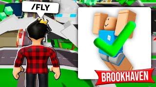 How to FLY HACKS in Roblox Brookhaven...