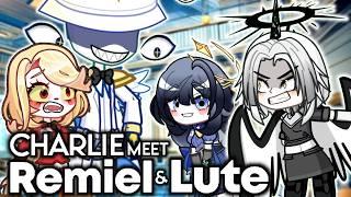 If God : Charlie Meet Remiel and Lute || Hazbin Hotel Gacha Animation ||