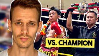 BEGINNER VS. MUAY THAI CHAMPION