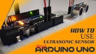 Using ultrasonic distance sensor with arduino uno