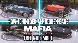 How To Unlock ALL 5 HIDDEN CARS (Lucas Bertone) | FREE RIDE | MAFIA 1 REMAKE | Definitive Edition