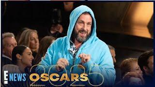 Why Adam Sandler Stormed Out After Hilarious Surprise Cameo | Oscars 2025 | E! News