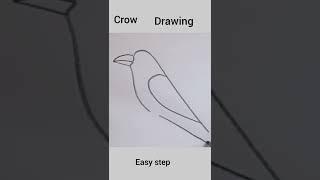 crow drawing