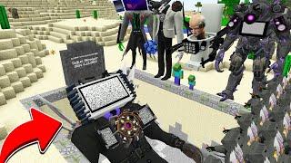 ULTİMATE TİTAN TELEVİZYON ADAM HÜZÜNLÜ ÖLÜMÜ  - Minecraft