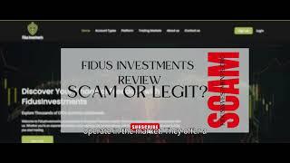 Fidus Investments Review fidusinvestments.org Scam or Legit?