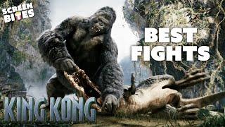 Best Fight Scenes | King Kong (2005) | Screen Bites