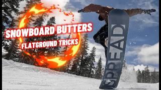 Snowboard Butters - GRATORI - Japanese Flat Ground Tricks in MAMMOTH