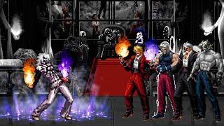 [KOF Mugen] Orochi iori XIII Vs Rugal Team