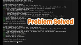 Flutter doctor error- Android Studio| SOLVED 2021 New Version |Rakibul Islam
