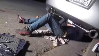 Nissan 350z gets a new exhaust
