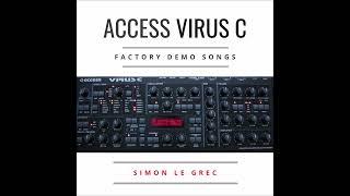 Access Virus C - Factory Demo Songs