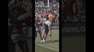 RTS BIG hit Preseason challenge 2024  welcome back Rodger   #nrl #rugbyleague #upthewahs #RTS