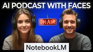 How To Make a Realistic AI Video Podcast With NotebookLM