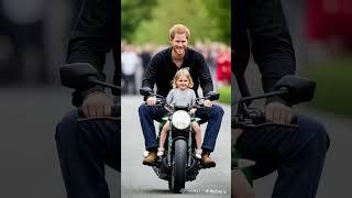 Prince Harry - Lilibet Bike Riding #princeharry #lilibet #bike #royal #love #happy #sussexroyal #fyp