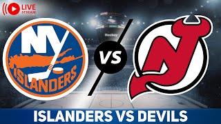 New York Islanders vs New Jersey Devils LIVE GAME REACTION & PLAY-BY-PLAY