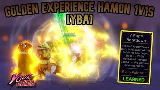 [YBA] Golden Experience Hamon 1v1s