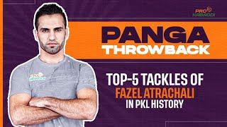 Top 5 tackles of Sultan Fazel Atrachali in Pro Kabaddi history