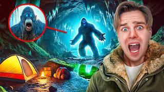 48 Hours TRAPPED IN a CAVE… BIGFOOT Was WATCHING US!