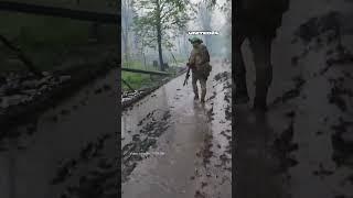 Ukrainian Soldiers Continue Defending Their Country in Harsh Conditions #warinukraine