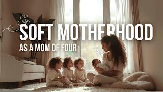 How To Be a SOFT Mom When You’re OVERSTIMULATED 24/7 // Dreamy Motherhood Motivation 🫶️