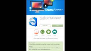 Team Viewer install on Android Tablet