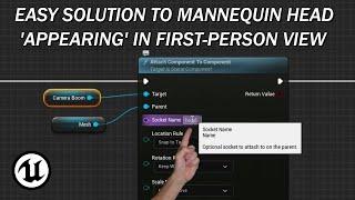 Easiest Way to Solve Your Character's Head Popping into View when in First Person View
