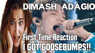 BRAZILIAN GIRL FIRST TIME REACTION TO DIMASH KUDAIBERGEN ADAGIO