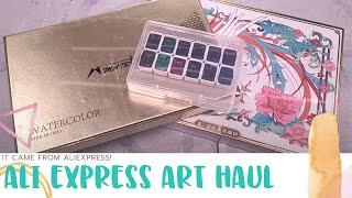 It Came From AliExpress! AliExpress Watercolor Supply Haul