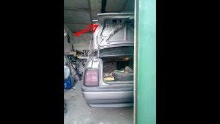 подушка крышки багажника на opel vectra от daewoo matiz