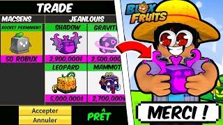 JE TRADE PENDANT 24 HEURE ROCKET PERMANENT ! (J'ai eu des dingueries) | Blox Fruits