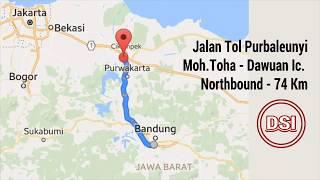 Jalan Tol Purbaleunyi | Purbaleunyi toll road ( M. Toha - Dawuan Ic. ) ( Night Drive )