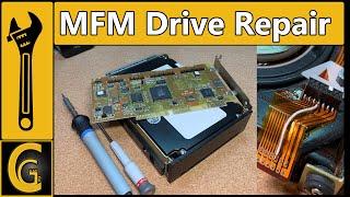 MFM Disk Drive Repair, Low Level Format & Testing Tutorial #vintagecomputer