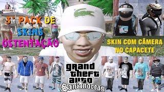 3° PACK SKINS OSTENTAÇÃO HD 2016 GTA SAN ANDREAS FULL HD 1080