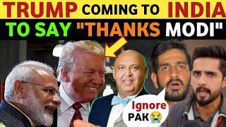 TRUMP WILL VISIT INDIA FIRST? MODI-TRUMP PHONE CALL | PAKISTAN PUBLIC REACTION | REAL TV | SOHAIB CH