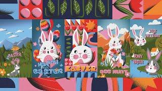 Easter Social Pack After Effects Template
