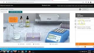 McGraw Virtual Lab Tutorial Run Through