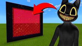 How To Make A Portal To The Cartoon Cat 3AM Dimension in Minecraft!