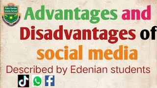 Advantages and Disadvantages of Social Media||social media Kay fawaid aor nuqsanat.