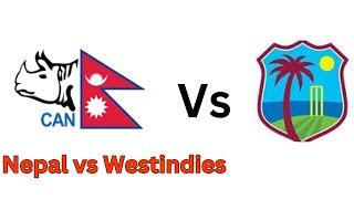 Nep vs WI Odi Match| World Cup Qualify Match| West indies vs Nepal| Zimbabwe 2023|